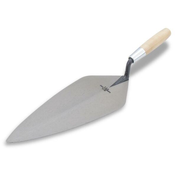 33 13 Marshalltown 13in Brick Trowel London Pattern-Wood Hdl