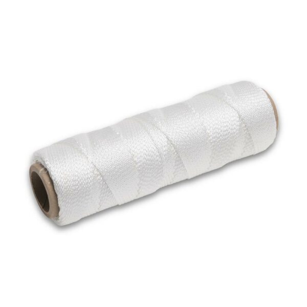 622 Marshalltown Braided Nylon Masons Line 250ft White Size 18 6in Core