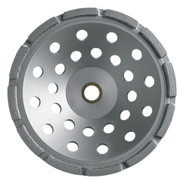 Norton 4 In. x 7/8 In.-5/8 In.-20 mm Clipper Classic Single Row Diamond Cup Wheel