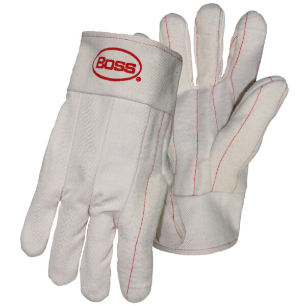 Boss 1BC42735 2-Ply Hot Mill Nap-Out Double Stitched Cuff
  Knuckle Strap [1 pair]