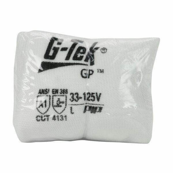 G-Tek 33-125V Seamless Knit Nylon Blend Glove with  Polyurethane Coated Flat Grip on Palm & Fingers - Vend-Ready [1 pair]