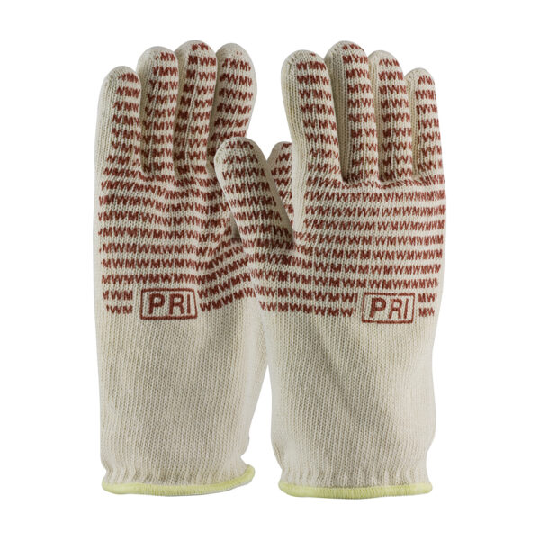 PIP 43-802 Double-Layered
  Cotton Seamless Knit Hot Mill Glove with Double-Sided EverGrip Nitrile
  Coating - 32 oz [1 dozen]