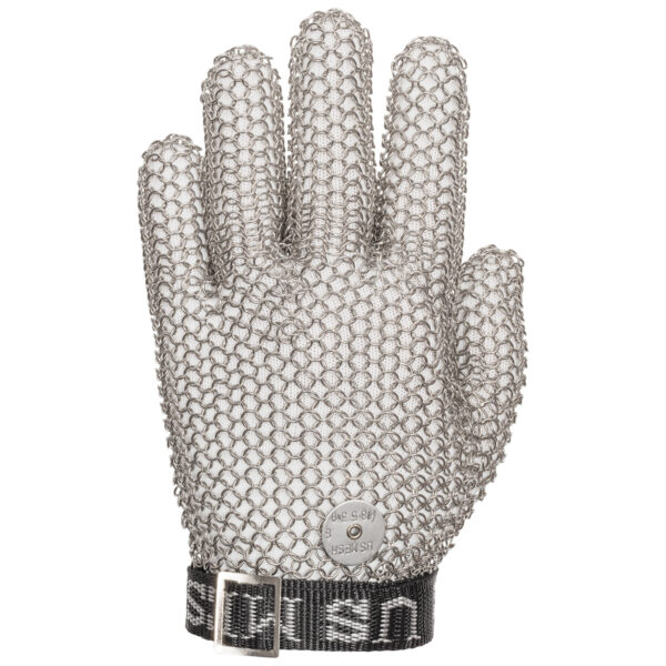 WPP USM-1190 Large Ring
  Stainless Steel Mesh Glove with Adjustable Strap - Wrist Length [1 each]